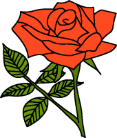 clip art rose