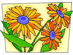wildflower clip art