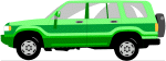 green suv