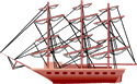 old ship clip art